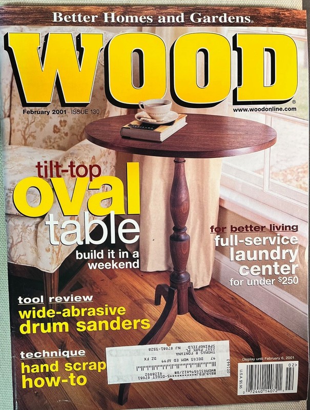 Vintage Wood Magazine : February 2001 : Issue # 130