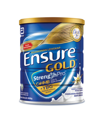 4 Cans Abbott Ensure GOLD Strength Pro (Vanilla 800g ) for Middle-Age Elderly