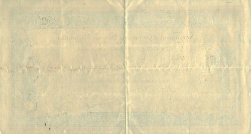 Billet versement d'or pour la défense nationale Melle Frioux Marie Noirmoutier - Imagen 2 de 2