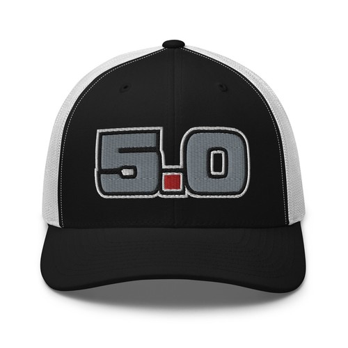 Casquette camionneur Mustang 5.0 Foxbody Car Lover Mesh - Photo 4/14
