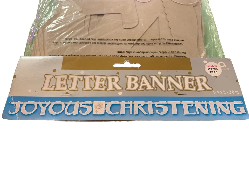 Primastic Joyous Christening 9.Y5’ Banner Boy - Image 2 of 2