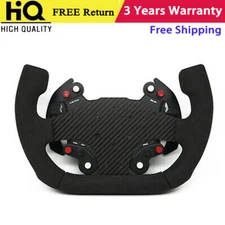 SIM Racing Steering Wheel PC Gaming Racing Wheel Suede Handle for Thrustmaster