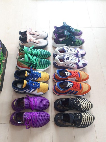 Adidas Dragon Ball Collaboration Sneaker Schuhe 8 Paar alle Typen Set Limitiert - Bild 2 von 3