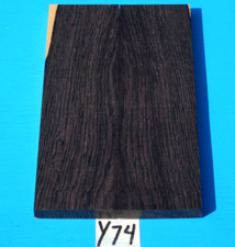 1 PAIR BLACKWOOD KNIFE SCALES 1/4" X 1-3/8" X 5" EXOTIC WOOD LUMBER