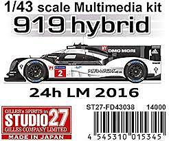 STUDIO27 Original kit 】1/43 919 Hybrid LM2016 【 Multimedia Kit