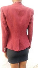 Women's Red Helmut Lang Jacket Size 8