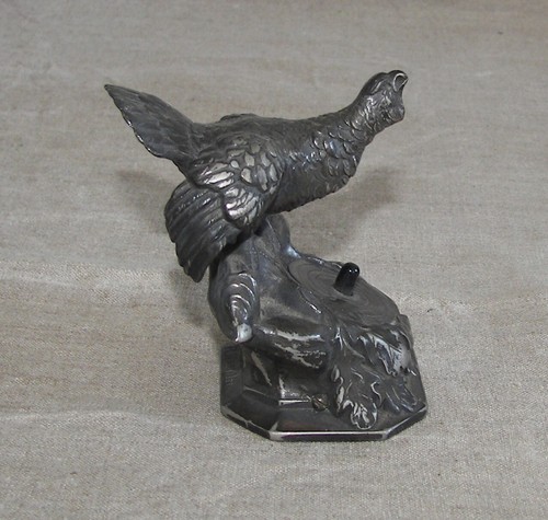 WMF antike Tischklingel Dienstbotenklingel - wie Wiener Bronze - Auerhahn - Bild 3 von 8