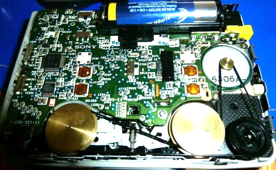 Sony -WF1000XM5ワイヤレスノイズキャンセリングステレオヘッドセット Antriebsriemen für SONY WM-EX50 WM-FX50 Walkman Cassette Player