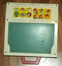 VINTAGE FISHER PRICE TOYS, "SCHOOL DAYS DESK"" 1972 Desk only A6