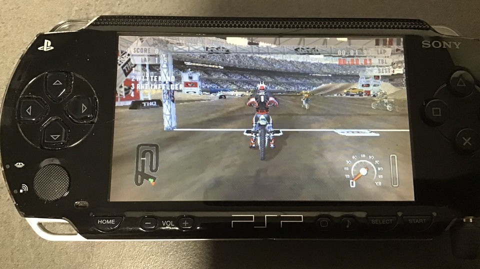 Sony PlayStation Portable Handheld Console PSP 1003 Plus 14 Films 21