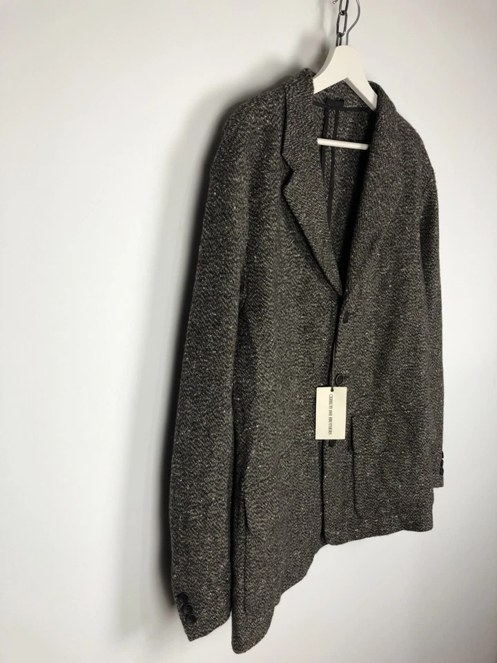 Cerutti 1881 Brothers Wool Blazer Jacket Brown size 50 - image 4 of 4