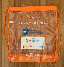 2023 TCS New York City Marathon NYC recovery drawstring bag used only once