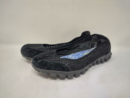 EZ Flex 2 Womens Slip Memory Foam Size 9 Black Shoes |