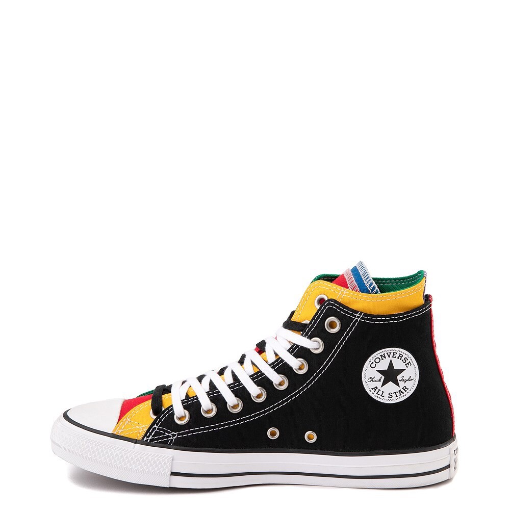 ラブブ Converse Chuck Taylor All Star Hi Double Upper Sneaker-Black