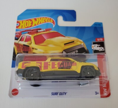 Hot Wheels Surf Duty Pickup Truck 4x4 Allrad Druckguss Spielzeug Modell amerikanisches Auto in Box