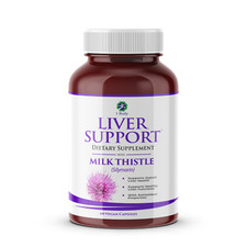 Milk Thistle Liver Antioxidant Cleanse & Supp...