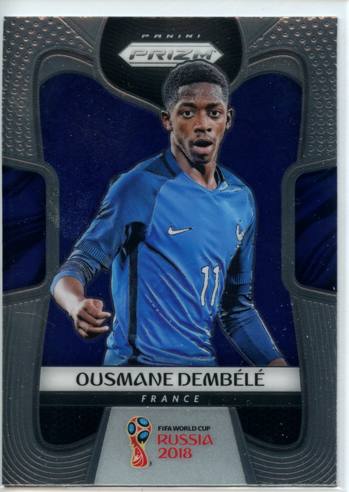2018 Panini Prizm World Cup Soccer Base #85 Ousmane Dembele - France Qty