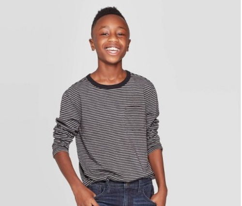 Boys' Long Sleeve T-Shirt - Cat \u0026 Jack 