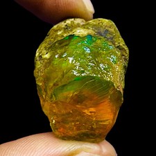 51.70 Cts Natural Ethiopian Opal Rough 29x21mm Huge Untreated Loose Gemstone