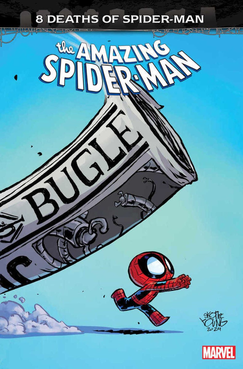 marvel アメコミskottie young カバー61冊　スパイダーマン他 Amazing Spider-Man #61 Skottie Young 8 Deaths Of Spider-Man