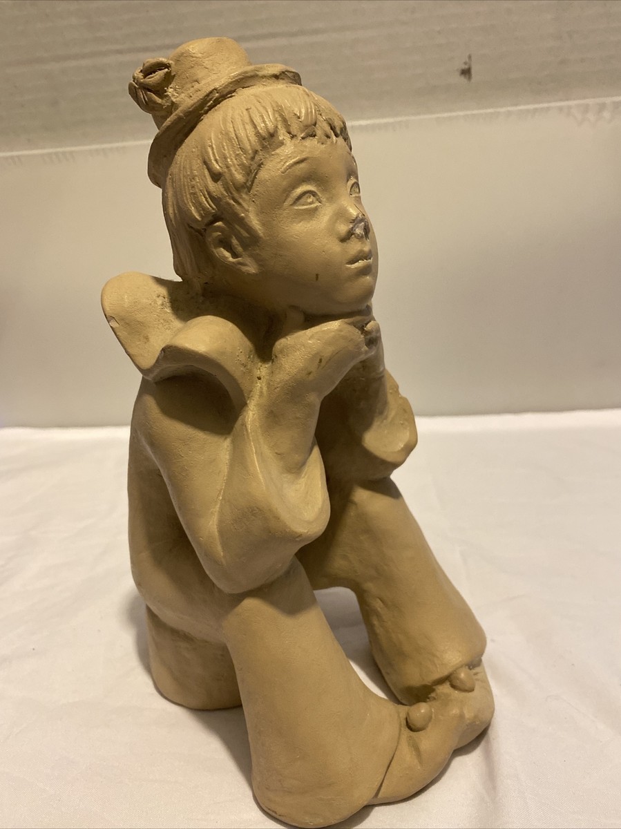 1980 \"AUSTIN PROD\" オブジェ 1980 AUSTIN PRODUCTIONS CERAMIC MOTHER & CHILD SCULPTURE