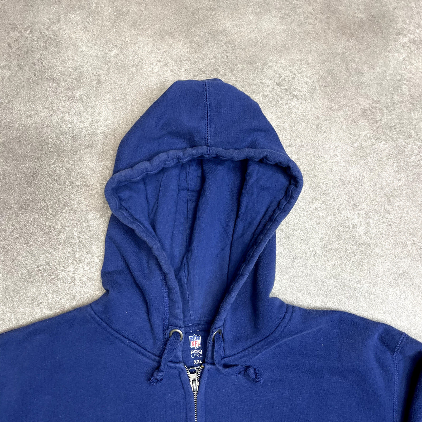 NFL New York Bears Hoodie Mens Y2K Spell Out Sweatshirt, Blue, XL image 3