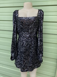 black sequin belt for dress