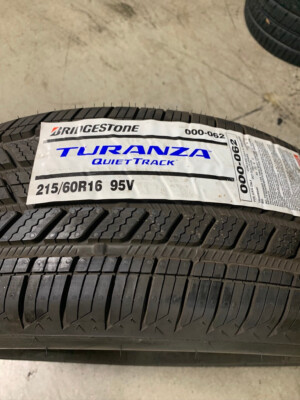4 New 215 60 16 Bridgestone Turanza Quiet Track All Season Tires
