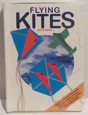 FLYING KITES by Ben Purcell with Kite Making Supplies Kit New from 1999 RARE 