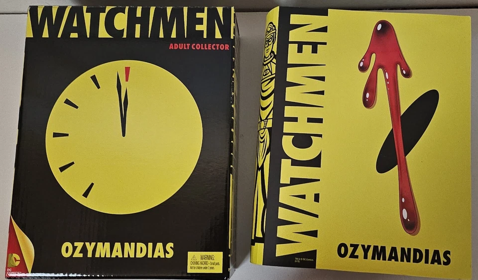 MATTY COLLECTOR 2013 DC COMICS WATCHMEN OZYMANDIAS COMPLETO EN CAJA Foto 2 de 4