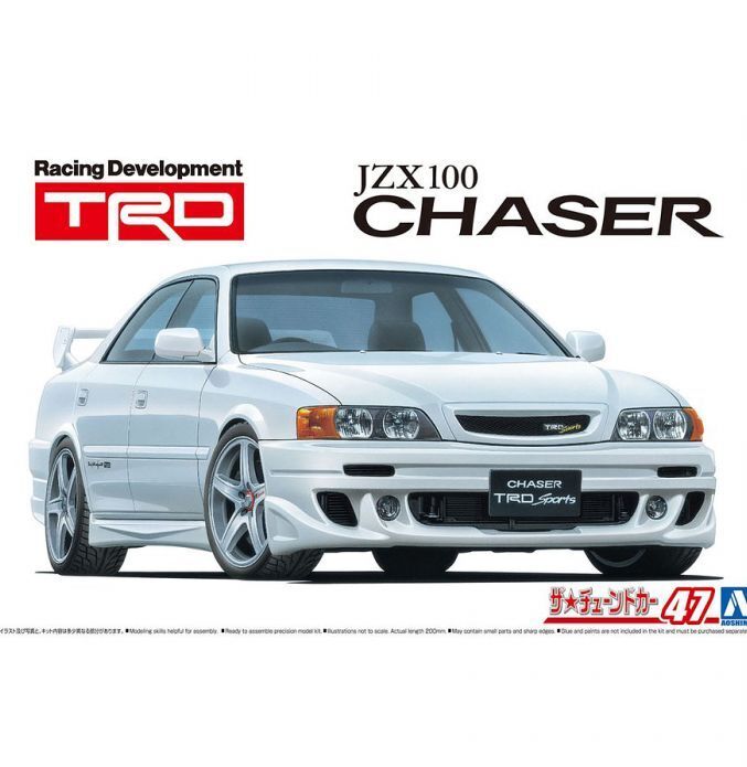 Aoshima 1/24 Toyota TRD JZX100 Chaser 98 #05985 | eBay Aoshima 1/24 Toyota TRD JZX100 Chaser 98 #05985 | eBay