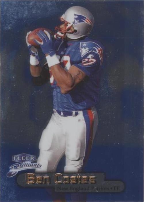 1998 Fleer Brilliants Ben Coates #76B - 1 of 2