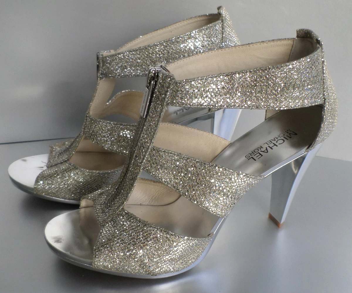 Michael kors berkley t hotsell strap glitter