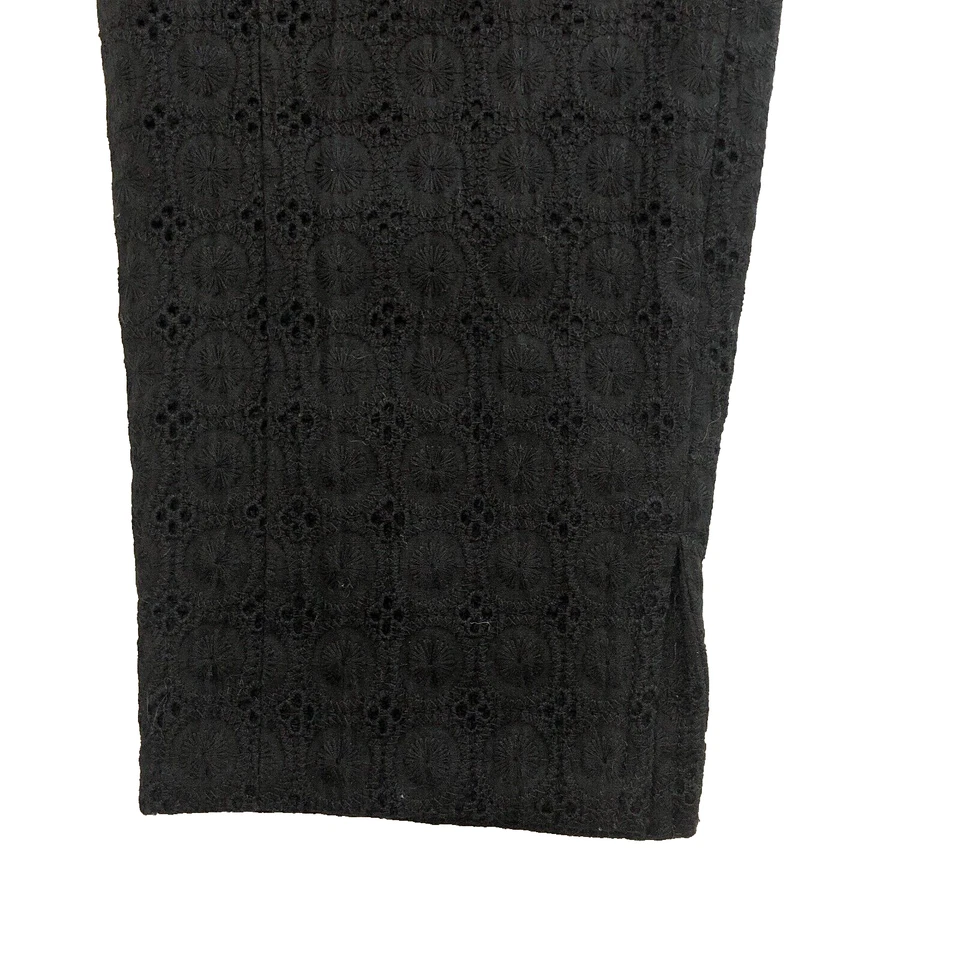 Blazer Dialogue Mujer Talla L Negro Ojales Abotonados Almohadillas para el Hombro Forrado Nuevo con Etiquetas Foto 3 de 4