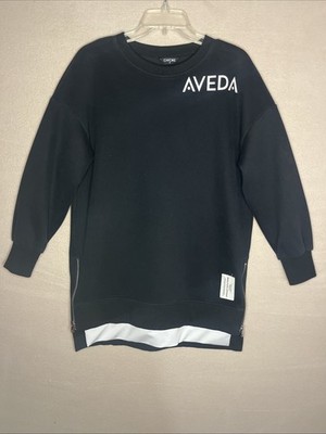 Aveda Salon Black Oversized Sweatshirt Size Small