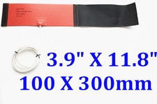 Nitrous Bottle Heater 100x300mm 240w Flexible Silicone 12v 3.9x11.8