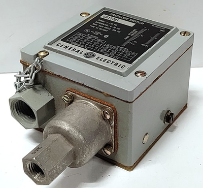 #ad GE CR127B1 120 600 V 1 115 psi Pressure Switch in NEMA 13 Enclosure $429.99