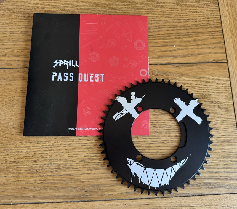 Pass Quest 52T Narrow-Wide Chainring for Shimano RRP £70