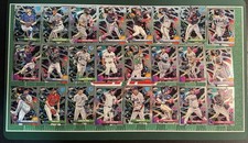 2025 Topps Chrome Cosmic Baseball Lot Of 31 - Rookies, Stars, UltraViolet Beam