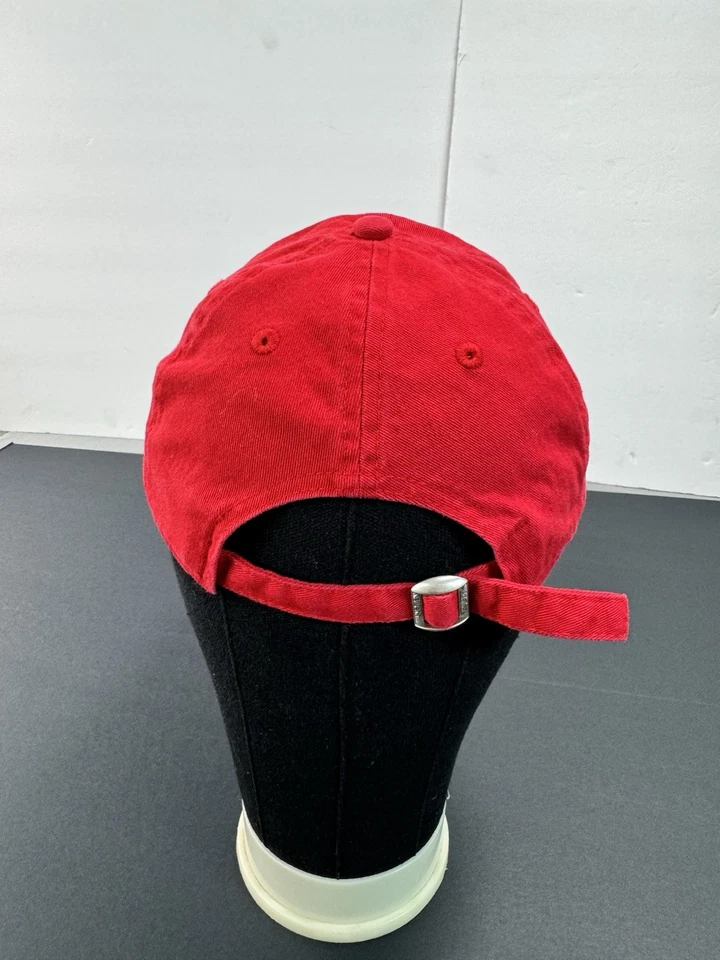 Cincinnati Reds MLB New Era Auténtico 9FORTY Mujer’s Sombrero Correa Ajustable Rojo Foto 3 de 4