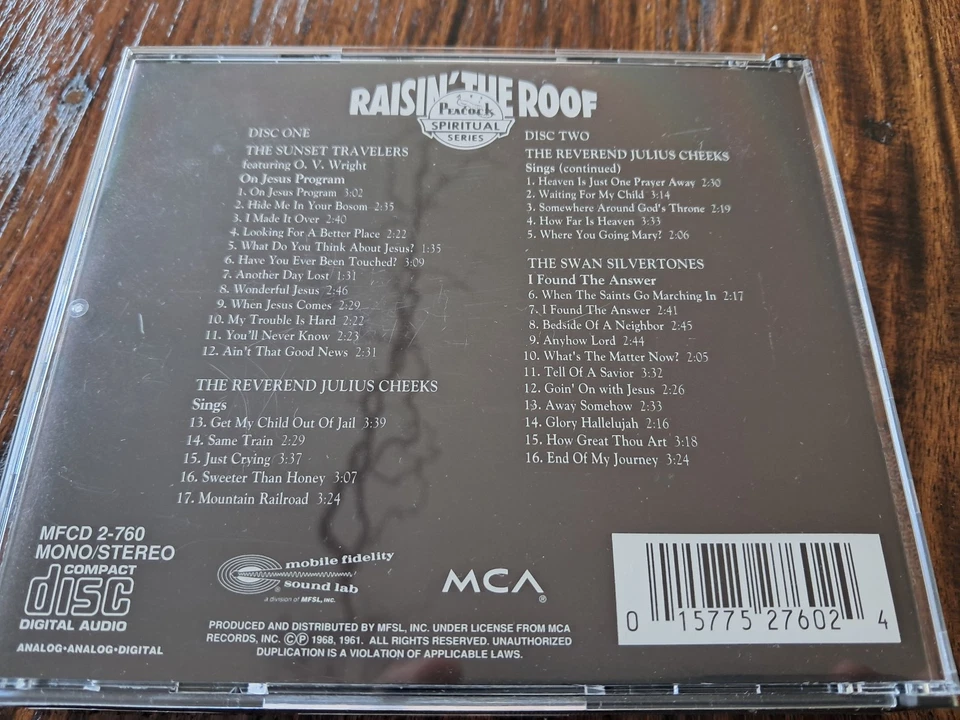 MFSL 2 CD-BOX Sunset Travelers Raisin' the Roof Silver MFCD 2-760 1970 - Bild 2 von 4