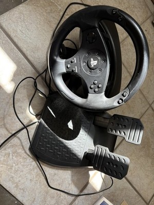 Thrustmaster T80 PlayStation PS3 PS4 Racing Steering Wheel & Pedals Wired Black