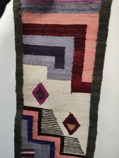 Moroccan Boujaad wool woven table runner/wall...
