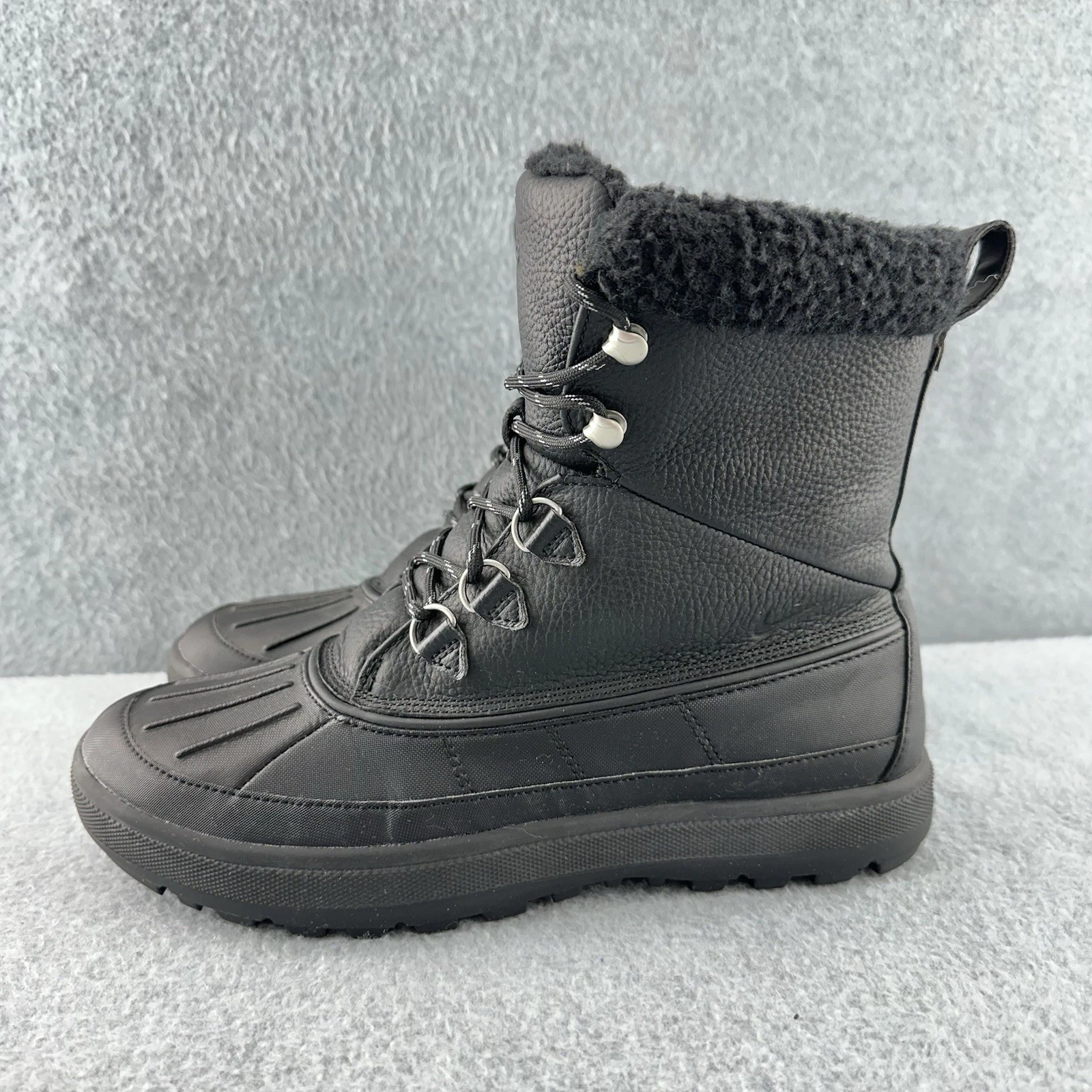 Nike ACG Woodside 2 Womens Sz 9.5 Black Leather Duck Boots Winter Snow Faux Fur
Opens in a new windo