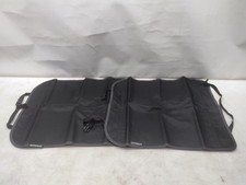 Rueckenlehnenschutz Auto Kinder 2 Stueck schwarz - Trittschutz Autositz