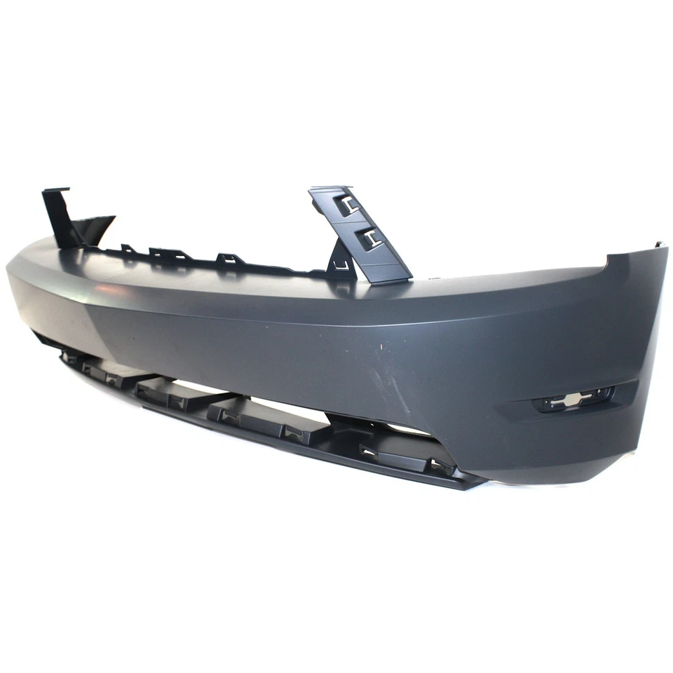 Front Bumper Cover For 2010-2012 Ford Mustang w/ fog lamp holes Primed Foto 2 de 4