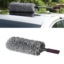 Extendable Car Duster Soft Microfiber Multifunctional Brush For Car Cleaning Use