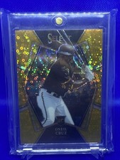 2022 Panini Select Oneil Cruz GOLD DISCO PRIZM /10 Rookie Color Match RC