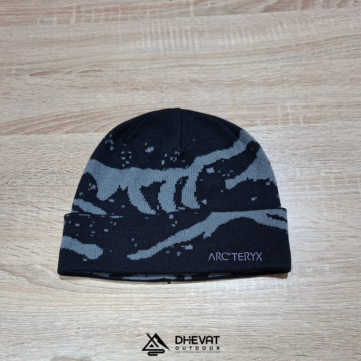 Arcteryx Grotto Toque Beanie - Black/Void | eBay