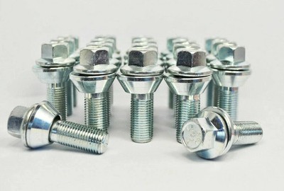 (20) M12x1.25 Wobble Nuts 12x1.25 Lug Nut Wheels Pattern Adapter PCD 17 Hex